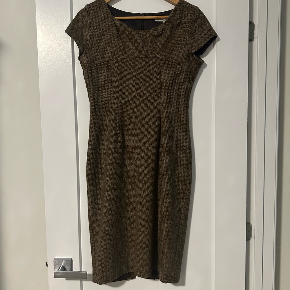Elegant Brown Dress
